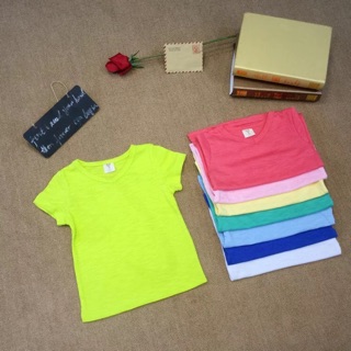 Áo thun coton xước cho bé
