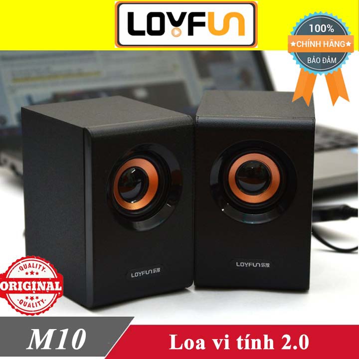 Loa vi tính Loyfun LF-M10 chính hãng ♥️Freeship♥️ Loa máy tính Kisonli K-100