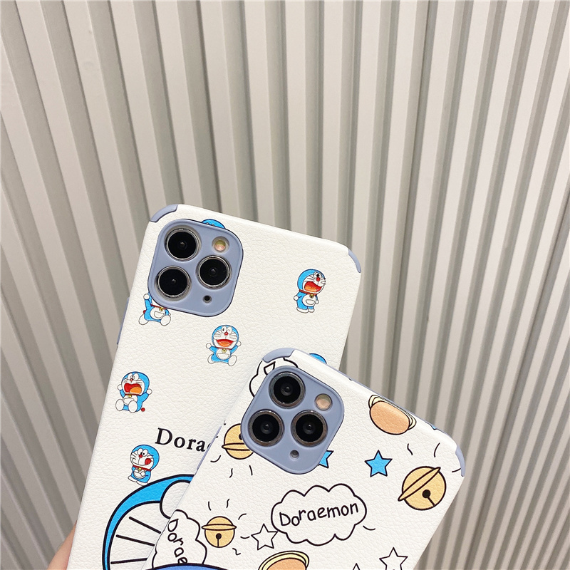 ốp điện thoại Mềm In Họa Tiết Doraemon Cho Iphone 12 Pro Max 11 X Xr 7 8 Plus Xs Max Se 2020