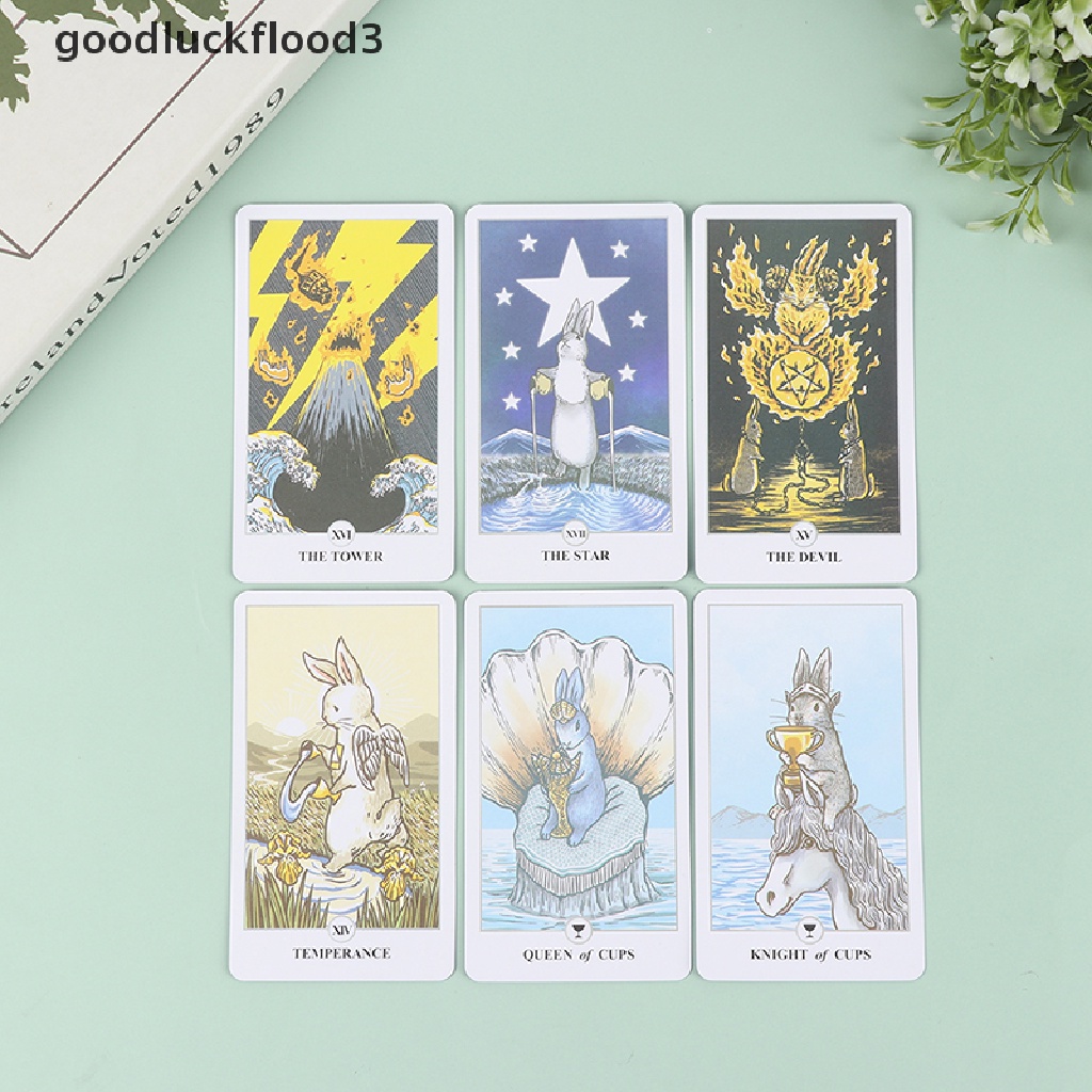 Bộ Bài Tarot 78 Lá Hình Thỏ Lunalapin