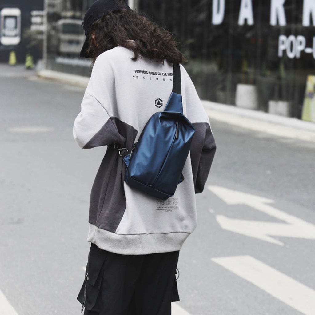 Túi đeo chéo đeo hông nam nữ balo cặp bao tử mini thể thao hàn quốc dùng đi chơi đi học | BigBuy360 - bigbuy360.vn