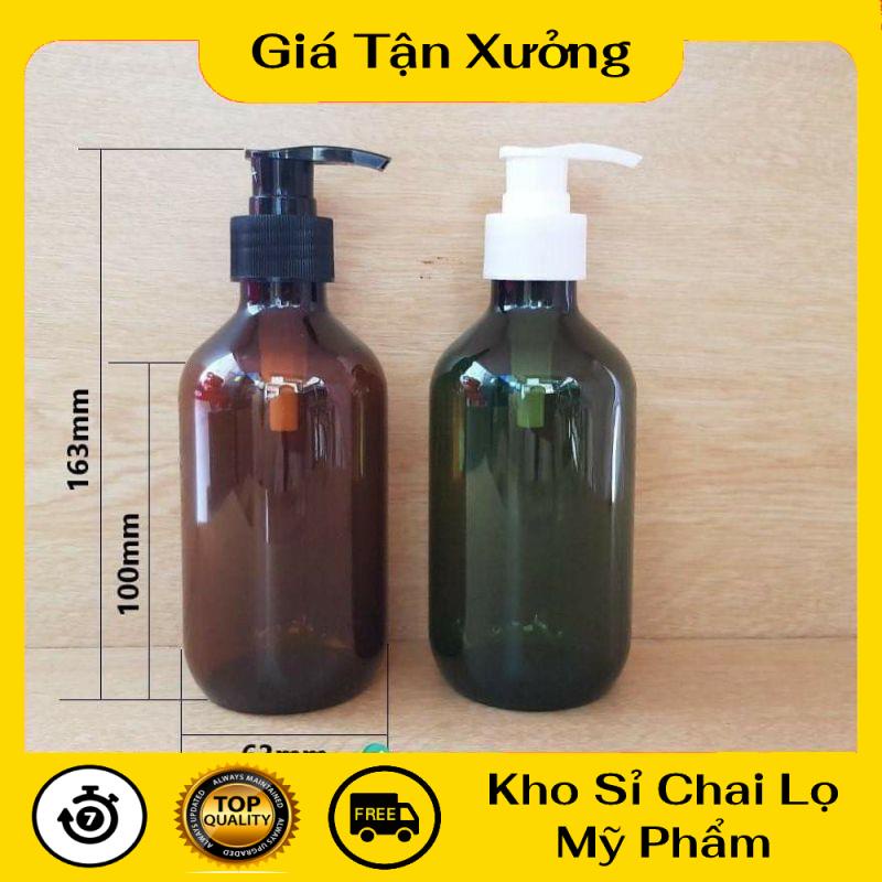 Chai Chiết Mĩ Phẩm ❤ TRÙM SỈ ❤ Chai nhựa pet xịt vòi nhấn 300ml,500ml chiết mỹ phẩm , phụ kiện du lịch