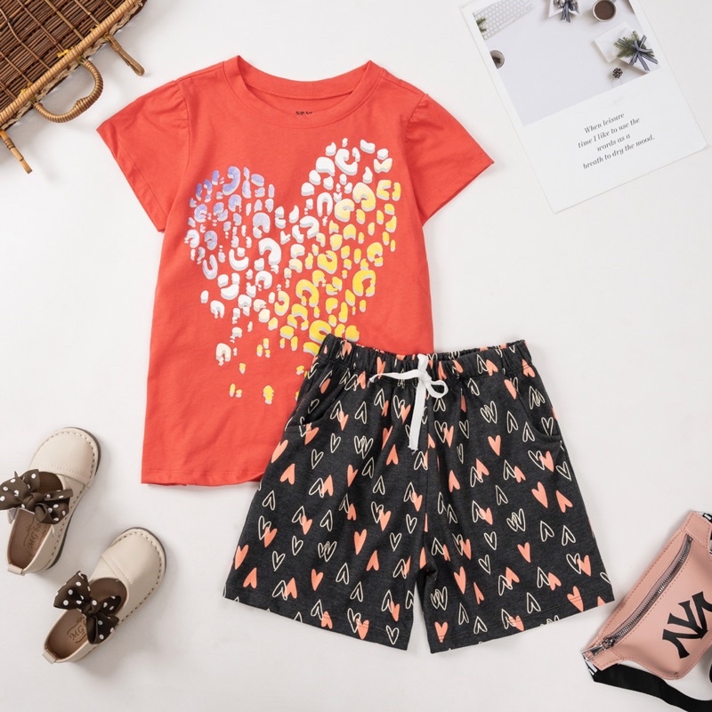 Bộ cotton bé gái size đại 18-45kg