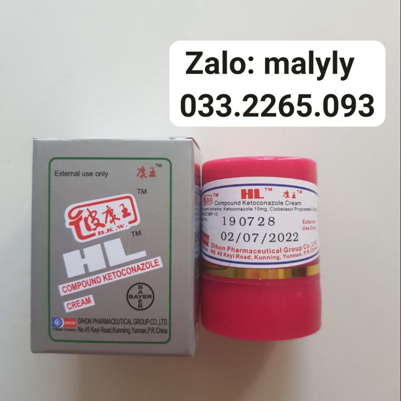 kem trắng da HL
