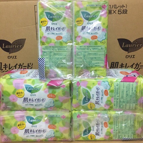 Băng Vệ Sinh Ngày Có Cánh Laurier Nhật Bản(22 miếng)