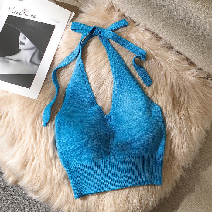 Áo Hai Dây Dáng Ôm Mỏng Thời Trang Mùa Hè Cho Nữ