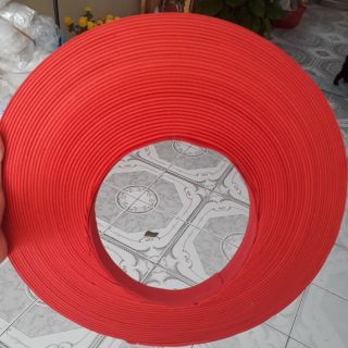 Khăn xếp đỏ trơn 35 vòng