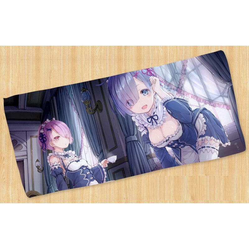 Khăn tắm anime Rem Ram 35x75cm