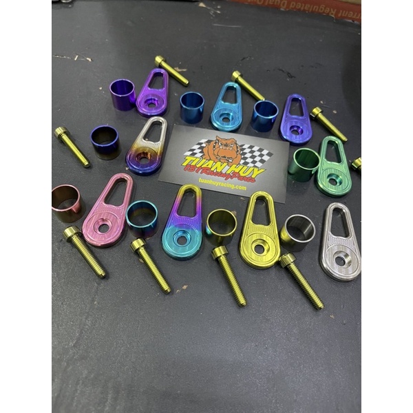 Móc treo đồ titan gr5 độ dày 4,5li cho các dòng xe vario click winner sonic wave