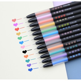 Bút Gel COLOR 0.5mm 12 màu