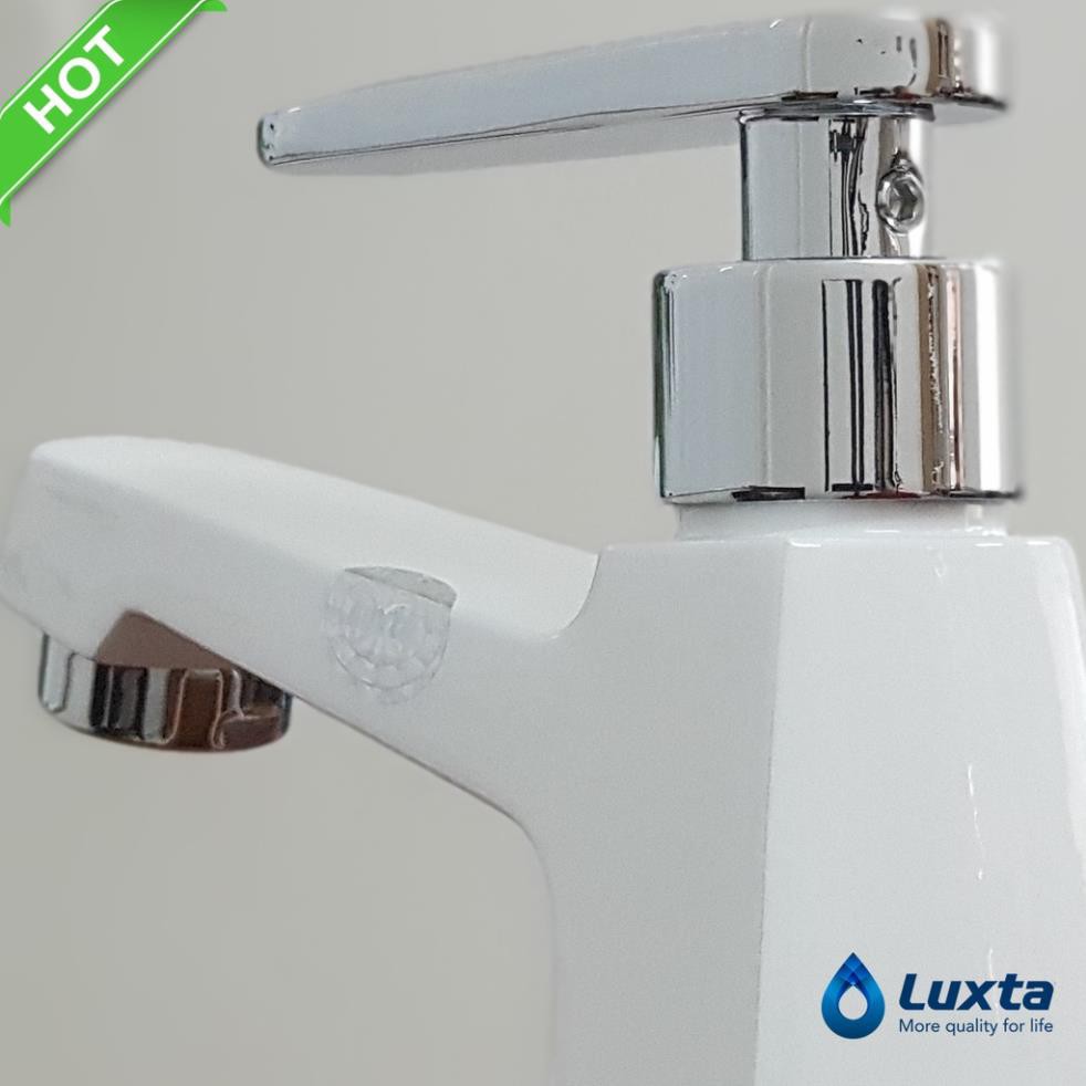 Vòi lavabo rửa mặt Cao cấp gật gù Luxta L1114WT3, bảo hành 03 năm