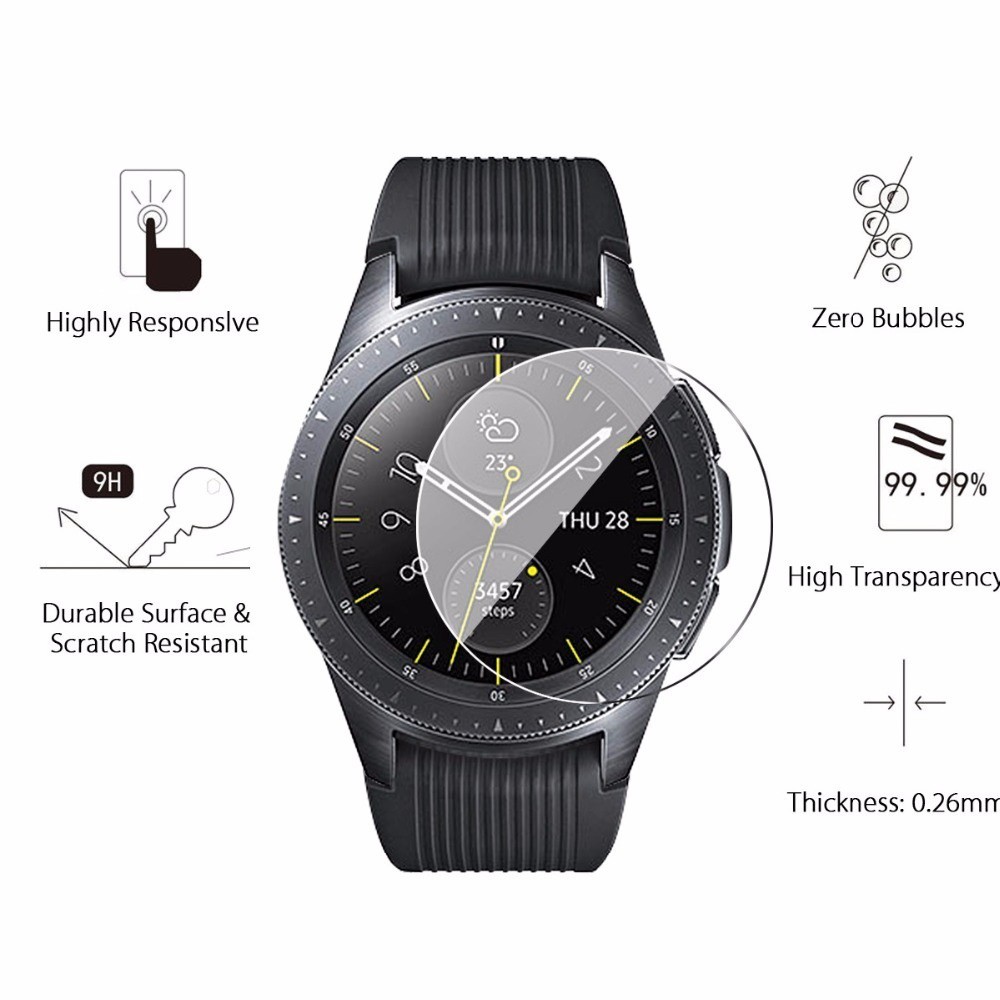 Miếng dán bảo vệ màn hình đồng hồ thông minh vivoamove HR Marshal HR Fossil Forerunner 620 / 630 / 645 iWatch G