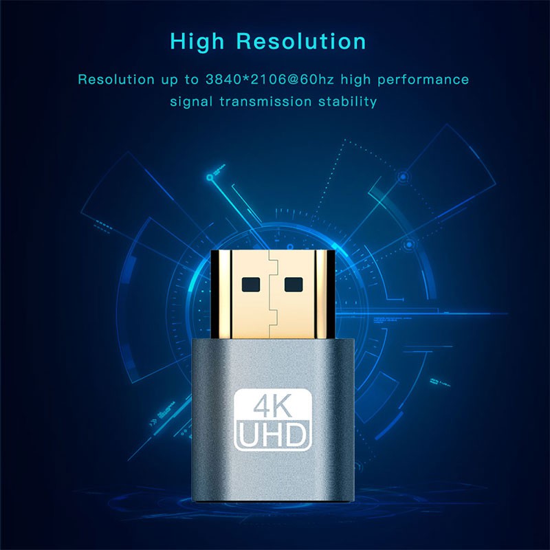 Đầu cắm chuyển đổi cho Ghost DDC EDID màn hình ảo HDMI CSF | BigBuy360 - bigbuy360.vn