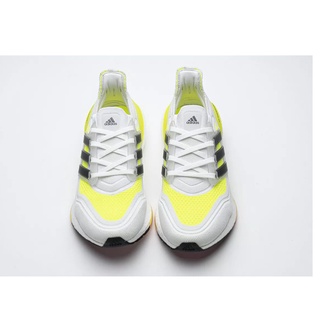 ( Hàng chuẩn Au ) Giày chạy Ultra Boost 2021 White Solar Yellow