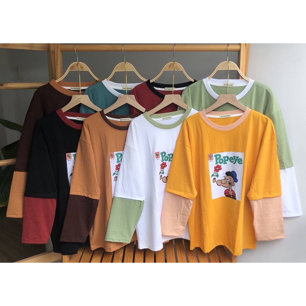 Áo Thun Tay Dài ( Có ảnh thật ) -- [ Xưởng Sỉ SP-Fashion ]