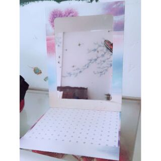 gương gấp  to cỡ 20*30cm mẫu chibi đẹp