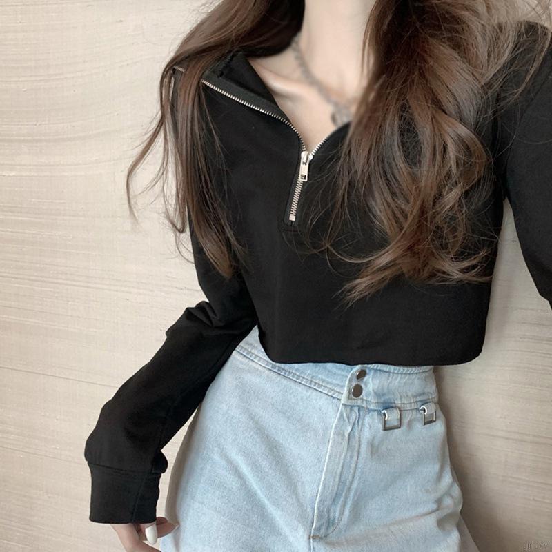 Áo hoodie lửng màu sắc thời trang | BigBuy360 - bigbuy360.vn