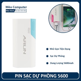 [KHUYẾN MÃI] PIN SẠC DỰ PHÒNG ARUN 5600 mAh - SẠC ĐIỆN THOẠI SIÊU NHANH