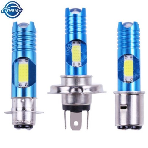 Đèn Pha Lymoyo H4 P15D Ba20D H6 H6M 30led Cob Led 8w + Rgb Dc12V