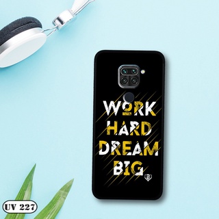 Ốp lưng nhám in hình 3D Xiaomi Redmi Note 9