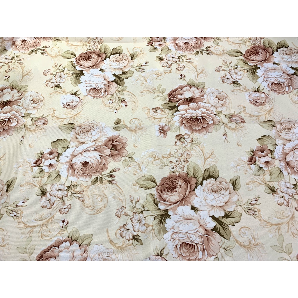 [90*150cm] Khăn trải bàn vài jacquard dệt nổi VIỀN REN họa tiết MẪU ĐƠN sang trọng thanh lịch [T042]