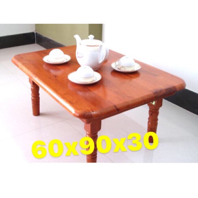 Bàn xếp gỗ học sinh chân tiện lớn 60 x 90 | BigBuy360 - bigbuy360.vn