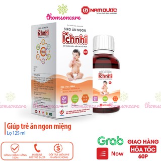 Siro ăn ngon Ích nhi - hỗ trợ bé ăn ngon, tăng sức đề kháng, giảm biếng ăn