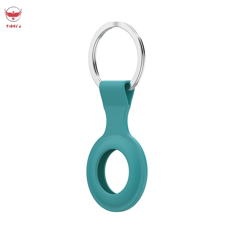 Silicone Protective Cover with Ring for Keychain Compatible with Air Tag Protective Case for Phone