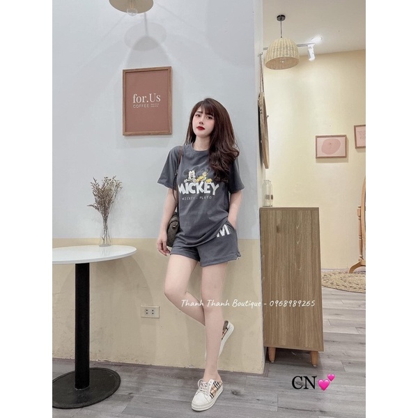 Set bộ cotton hình mickey