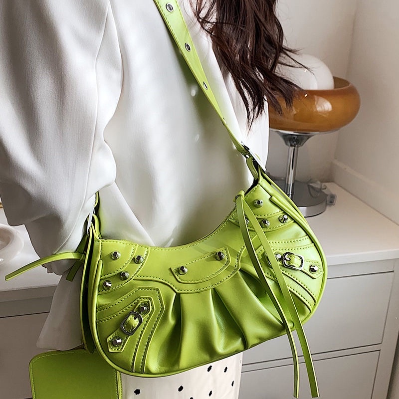 Túi xách 3 chi tiết balen quai chéo dáng balen