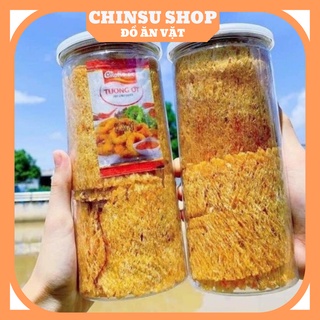 Khô mực cán mỏng CHINSU 250gr đồ ăn vặt HÀ NỘI mực khô cán mỏng tẩm vị-chinsushop