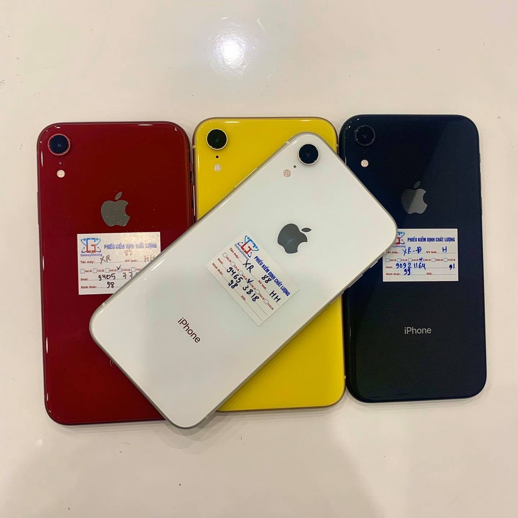 Điện Thoại Iphone XR 64GB Quốc Tế Cũ 99% Bảo Hành 12 Tháng, Lỗi 1 Đổi 1 30 Ngày