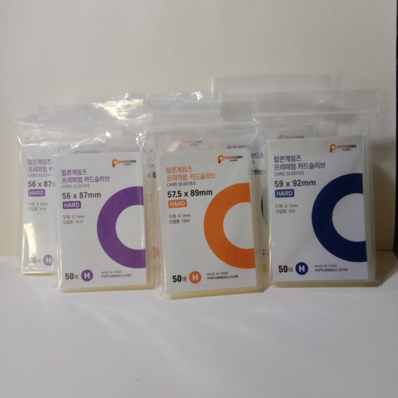 Bọc đựng card Hàn Quốc Sleeves Popcorn hard