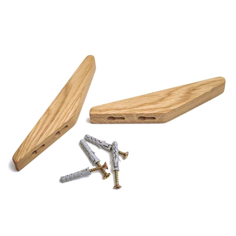 Móc Treo Đồ Gắn Tường Bằng Gỗ Tự Nhiên Tiện Dụng