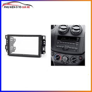 Mặt dưỡng kèm dây nguồn zin lắp màn hình android cho xe chevrolet captiva