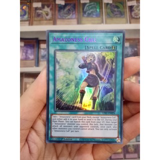 Thẻ Bài Lẻ YugiOh! Mã LDS1-EN024 - Amazoness Call - Ultra Rare (Purple) - 1st Edtion