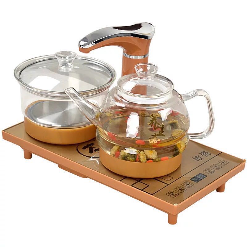 Bếp điện pha trà có vòi xoay tự động lấy nước và đun sôi tại bàn chỉ với 1 lần chạm - Bếp kamjove thông minh