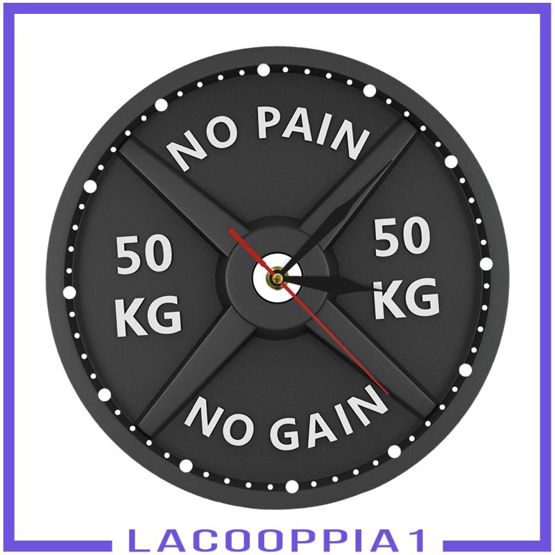 [Lacooppia1] Đồng Hồ Treo Tường Hiện Đại Tối Giản Để Tập Gym / Làm Quà Tặ