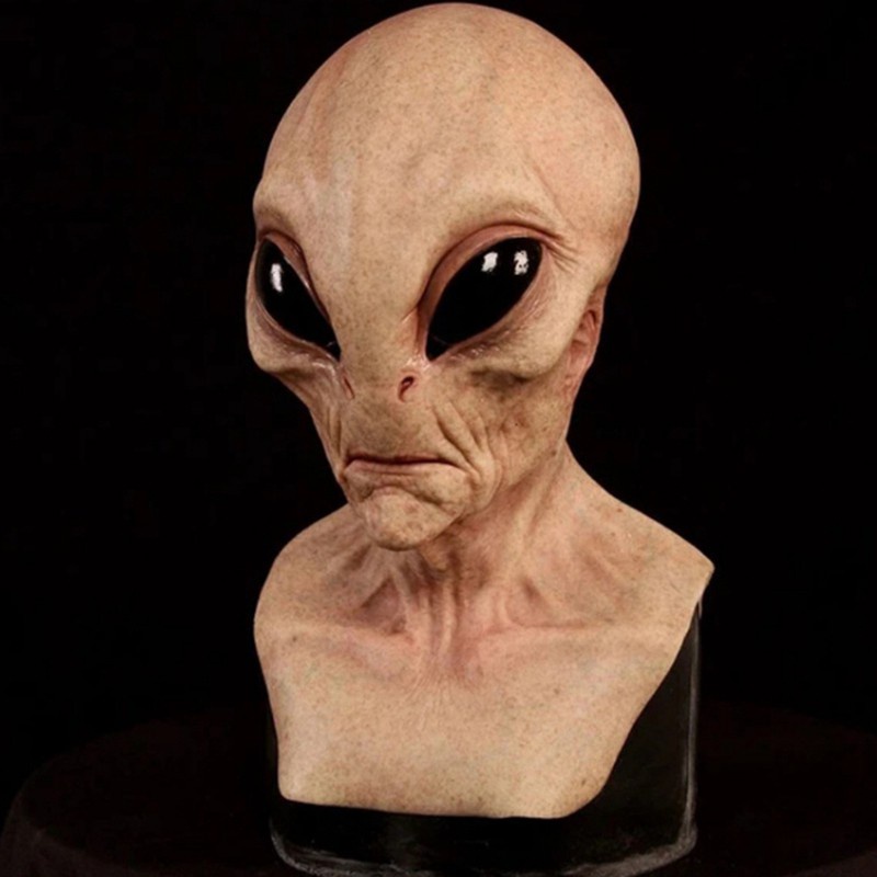 Mặt Nạ Hóa Trang Người Ngoài Hành Tinh Bằng Latex