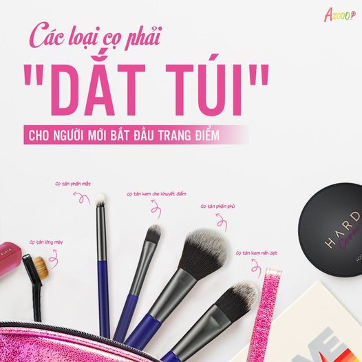 Cọ tán phấn trang điểm chuyên nghiệp Hàn Quốc Holika Holika Magic Tool Cheek Brush tinh tế tạo điểm nhấn 15,3x1,5cm