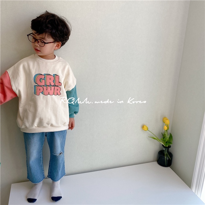 Set áo tay dài + quần dài cho bé gái