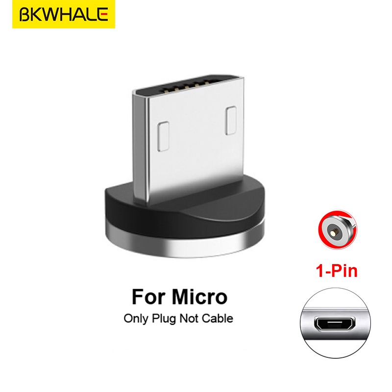 Cáp Sạc Từ Tính Cổng Micro USB / Type C Có Đèn LED Chất Lượng Cao
