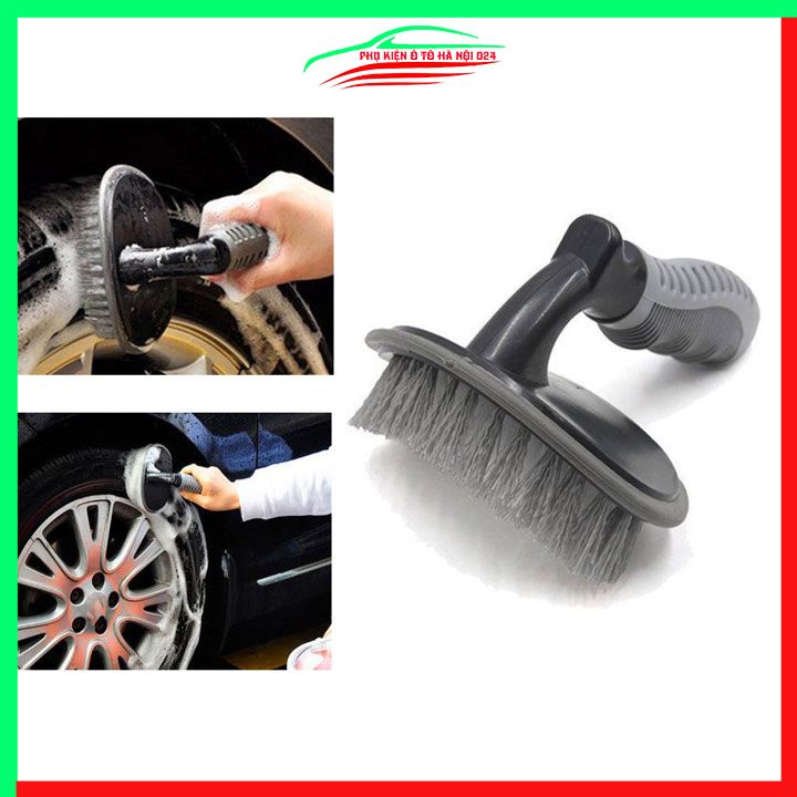 Bàn chải chăm sóc vệ sinh bánh xe ô tô chuyên dụng chữ T