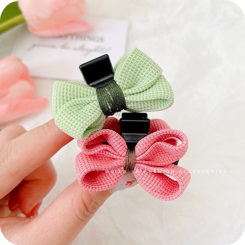 Kẹp Tóc Nơ Nhỏ Xinh Thời Trang Dành Cho Nữ