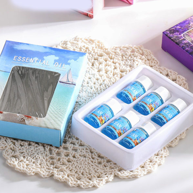 (Hàng Mới Về) Set 6 Chai Tinh Dầu Thiên Nhiên 3ml Đa Năng Cho Gia Đình
