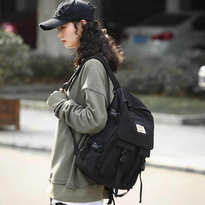 🦋🦋 Balo nữ balo đi học MrMi Ver2 Hàn Quốc giá rẻ đẹp thời trang cao cấp, chống thấm tốt - Hàng Nhập Khẩu GUDEO