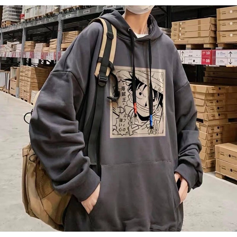 Áo hoodie nỉ bông ONE PIECE ❤️/Nam nữ unisex/FREESHIP 🤖🤖