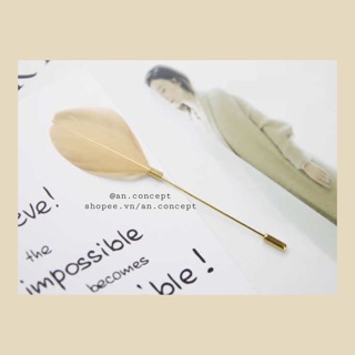 [HOME DECOR - PROPS] Lông vũ màu Latte