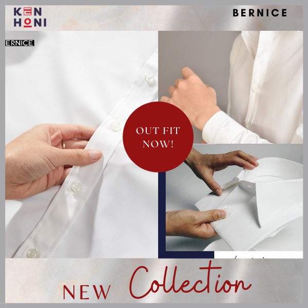 Áo Sơ Mi Trắng Nam Dài Tay Công Sở Form Hàn Không Nhăn KenHoni