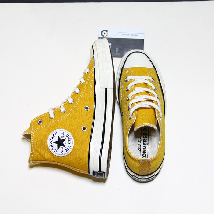 Giày Converse 1970s thấp cổ vải vàng CTVV06